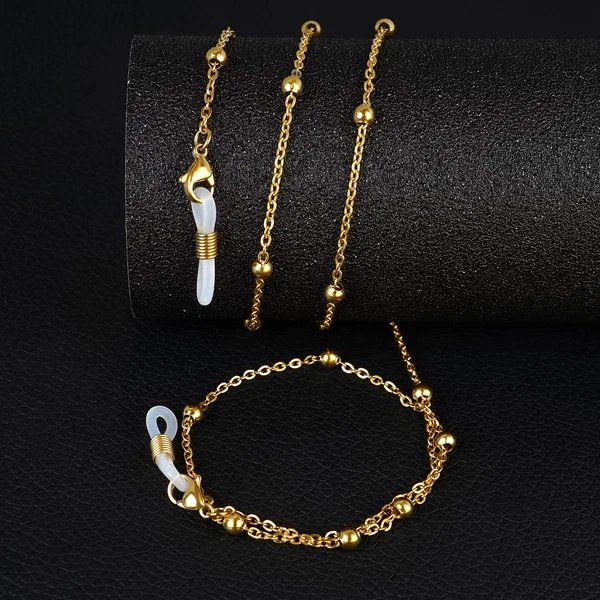 Premium Perlen Brillenhalter