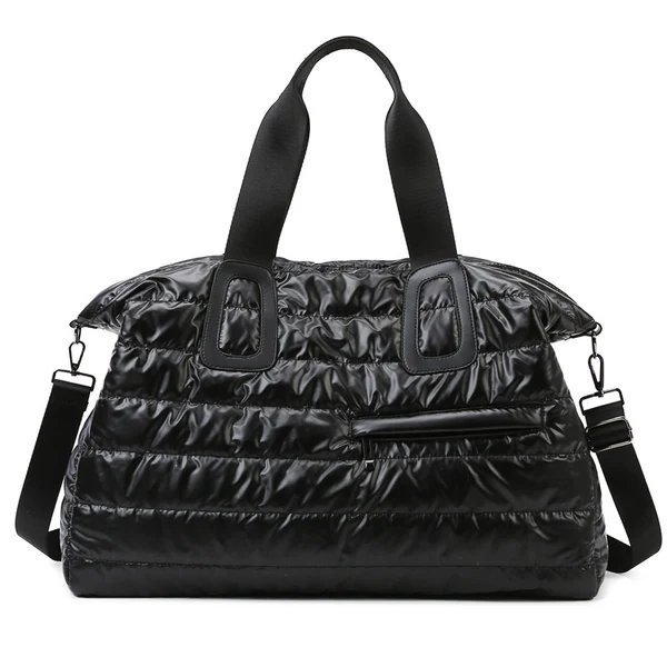 Stylische Puffer-Wochenend-Tasche