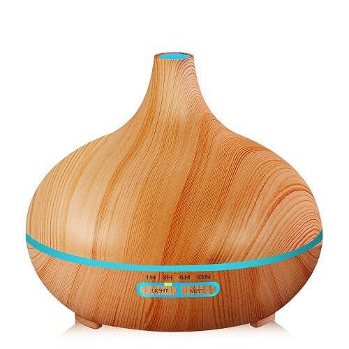 Holzluftbefeuchter ätherischer Öldiffusor Aromalampe