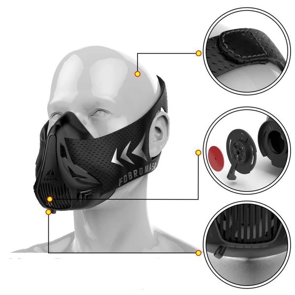 Sport Training Fitness Maske für Höhentraining