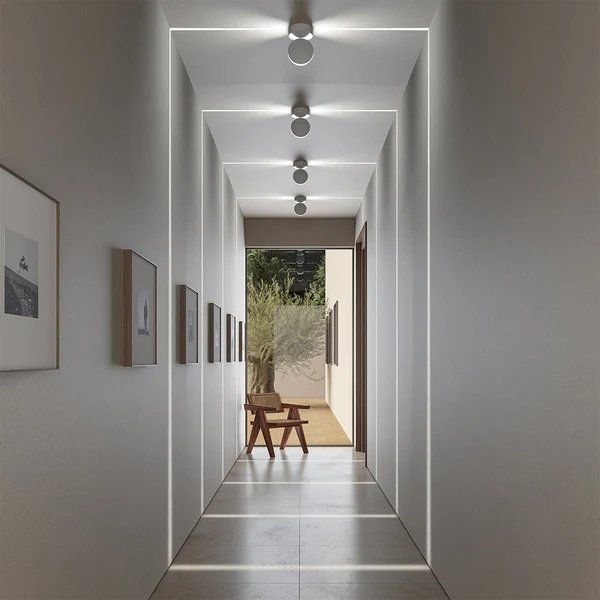 NovaWall LED-Wandleuchte mit Farbwechseldesign