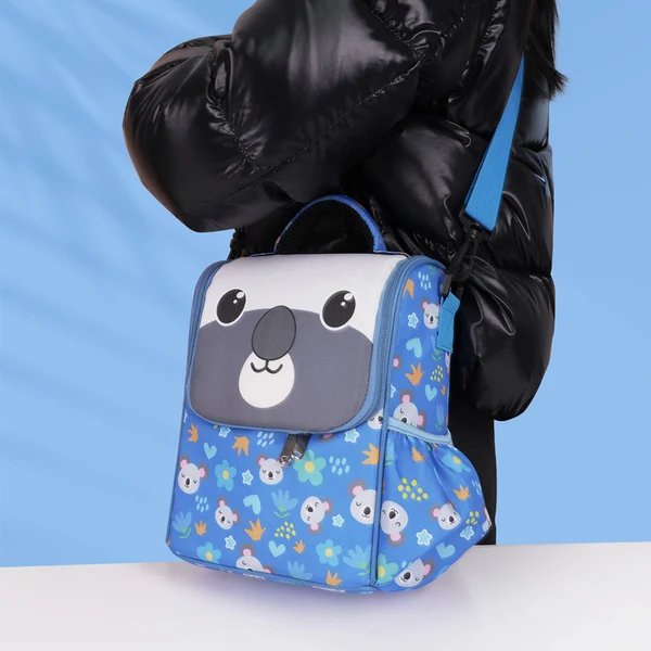 Damen Kinder Rucksack mit niedlichem Bärenmotiv Hover Image
