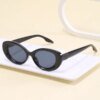Damen elegante Retro-Sonnenbrille mit UV-Schutz