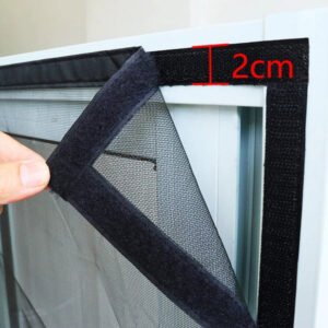 Slim magnetische Türvorhang gegen Insekten – automatisch schließend