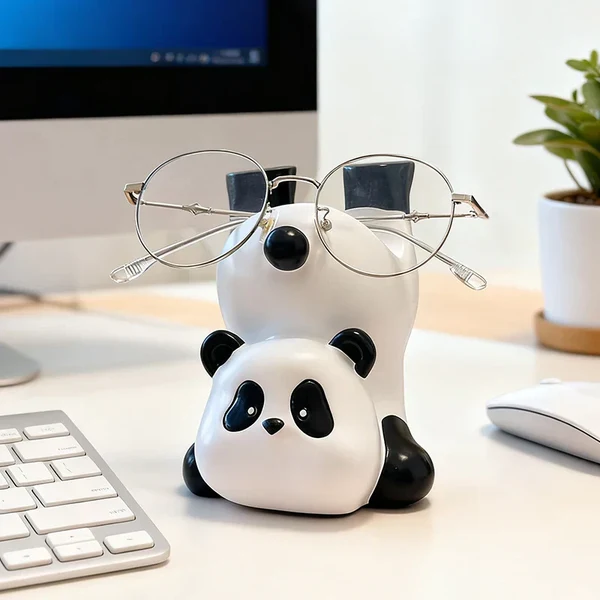 Upside Down Panda Brillenhalter