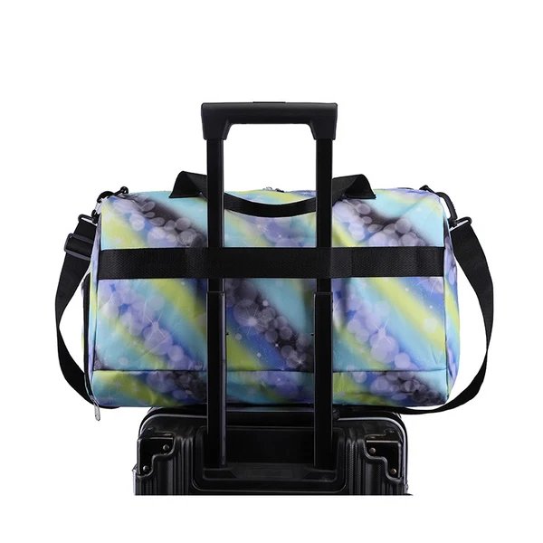Bunte bedruckte Reisetasche