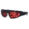 Damen Sportliche Sonnenbrille mit innovativem, strukturiertem Rahmen