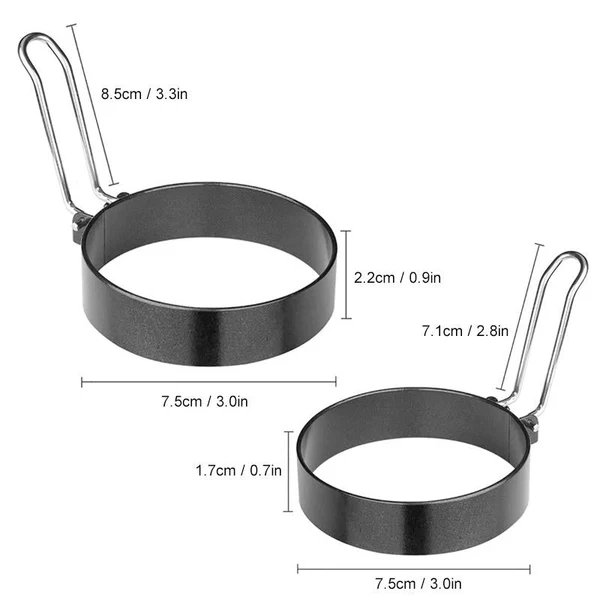 Antihaft-Omelett-Ringform Hover Image