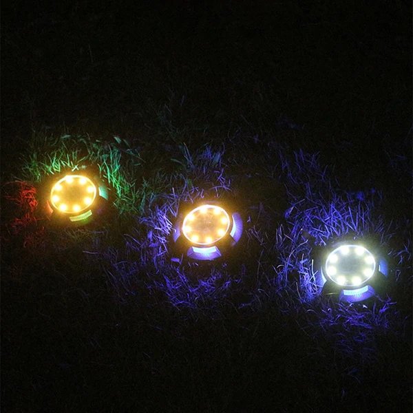 Eco Solar Buntes Gartenlicht Hover Image