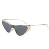 Damen futuristische Sonnenbrille im schlanken Design