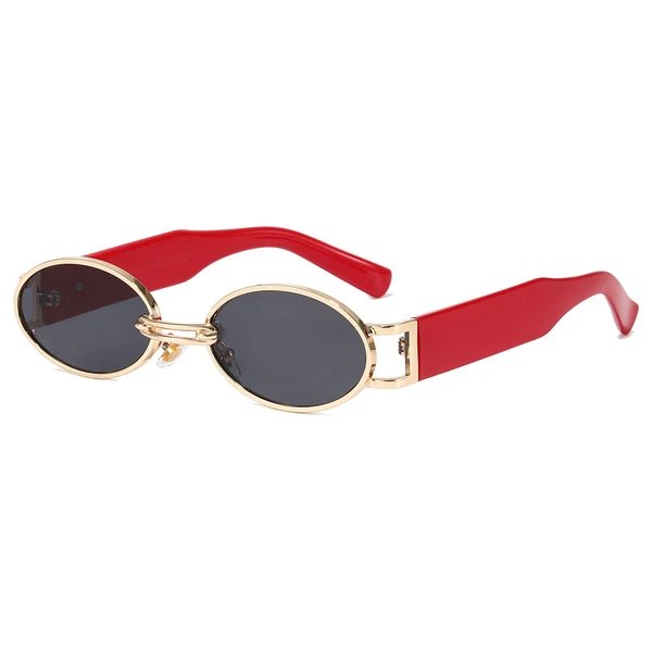 Damen modische Sonnenbrille im ovalen Design