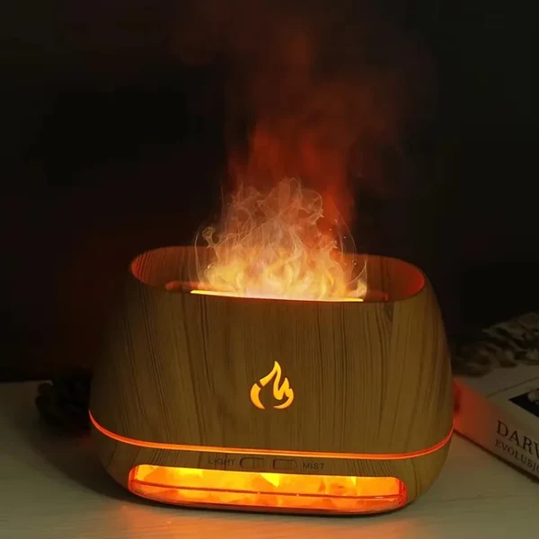 ZoutLicht Aroma Diffuser – Himalaya-Salzlamp mit Duftdiffusion und Farblicht Hover Image