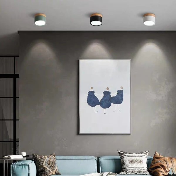 Morandi Stil Moderne LED Deckenleuchte - LumiModo