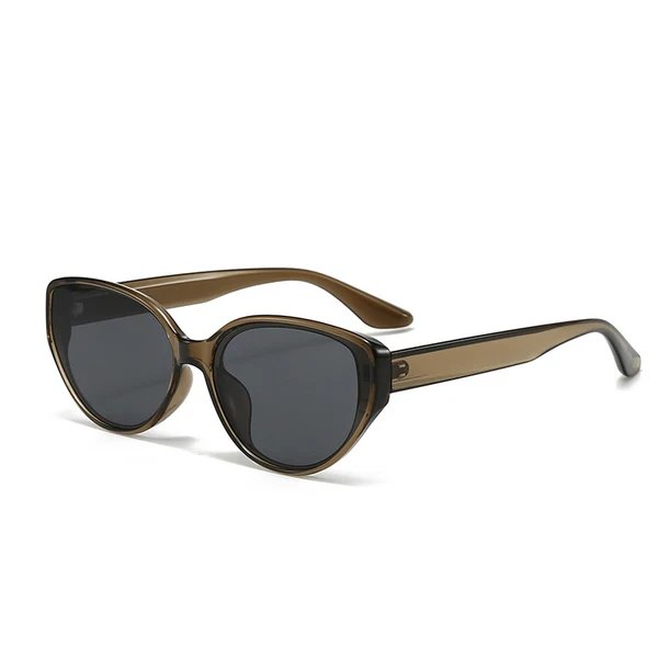 Damen Cat-Eye Brille mit transparentem Rahmen