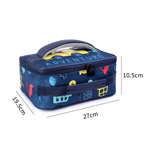 Cartoon-Themen-Isolierte Lunch-Tasche