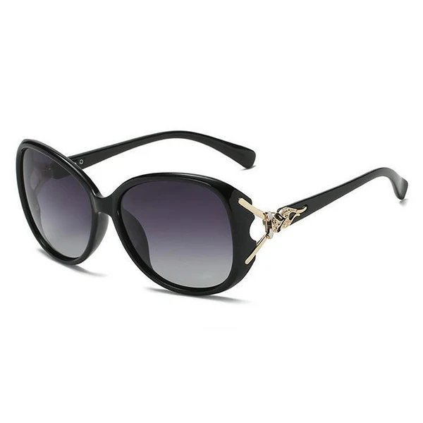 Damen glamouröse Oversize-Sonnenbrille