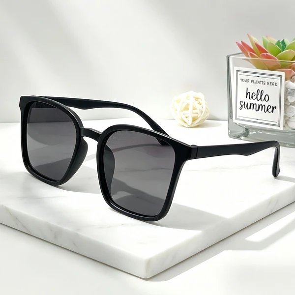 Damen vielseitige quadratische Sonnenbrille