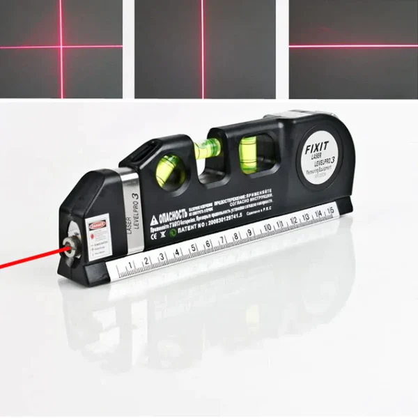 4-in-1 Laser-Level-Messband-Werkzeug