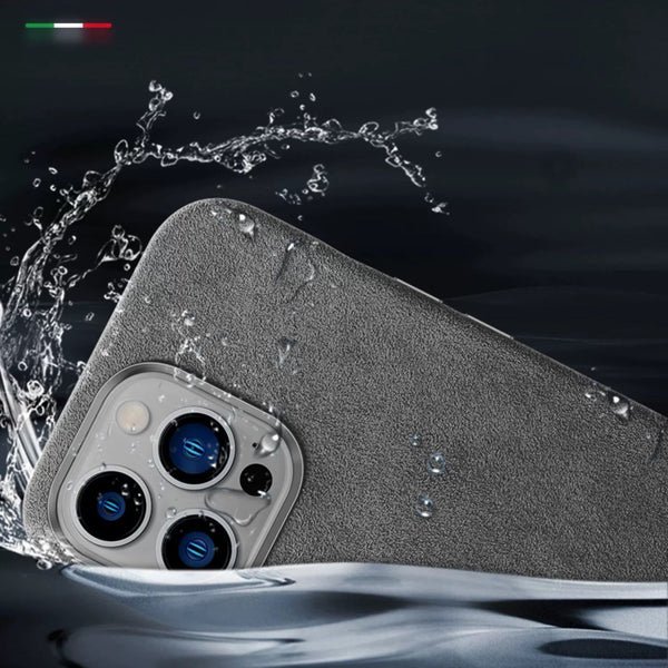 Italienisches Alcantara-Magnetcase für Iphone