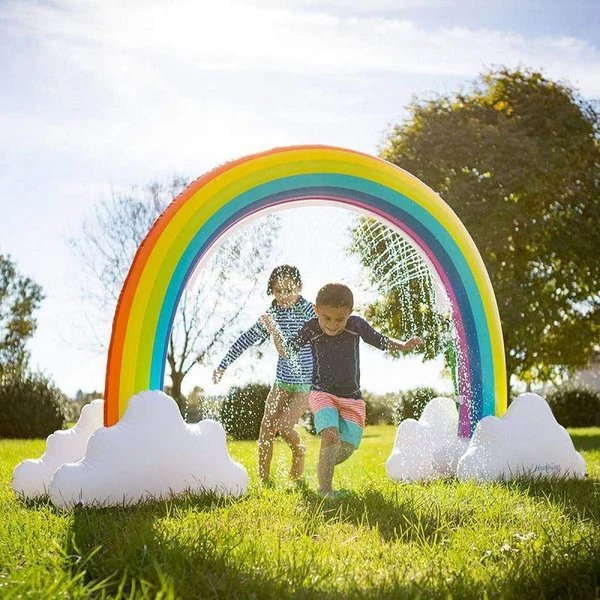 Regenbogen Spray Bogen Aufblasbar
