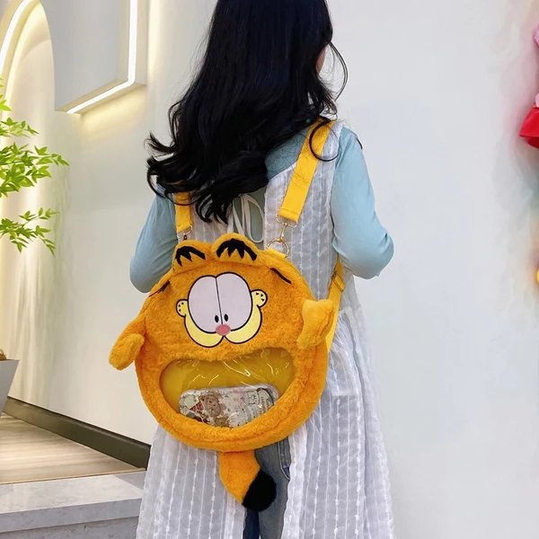Plüsch-Rucksack mit Niedlichem Tiergesicht