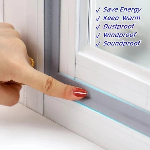 Air Lock Winddicht Selbstklebende Fensterdichtungsstreifen