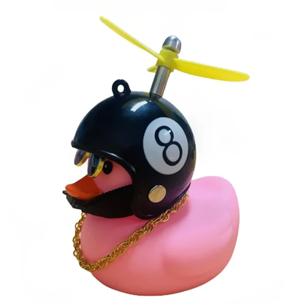 Enten Fahrradklingel mit Helm