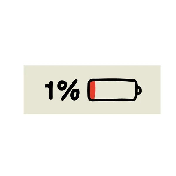 Batteriestatusanzeige Wandkunst