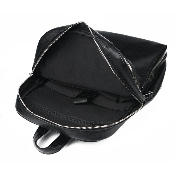 Eleganter Leder-Rucksack