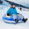 Unisex Aufblasbarer Schnee-Rutschteller