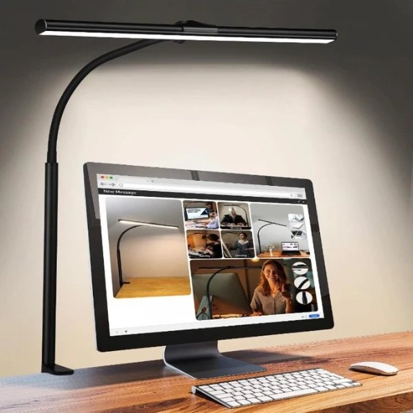 Architektonische Schreibtischlampe mit 25 Modi und dimmbarer Beleuchtung