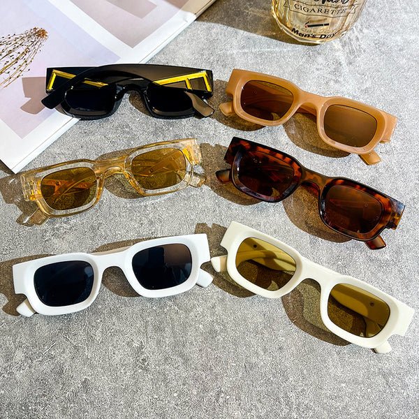 Damen modische Sonnenbrille mit auffälligem Design