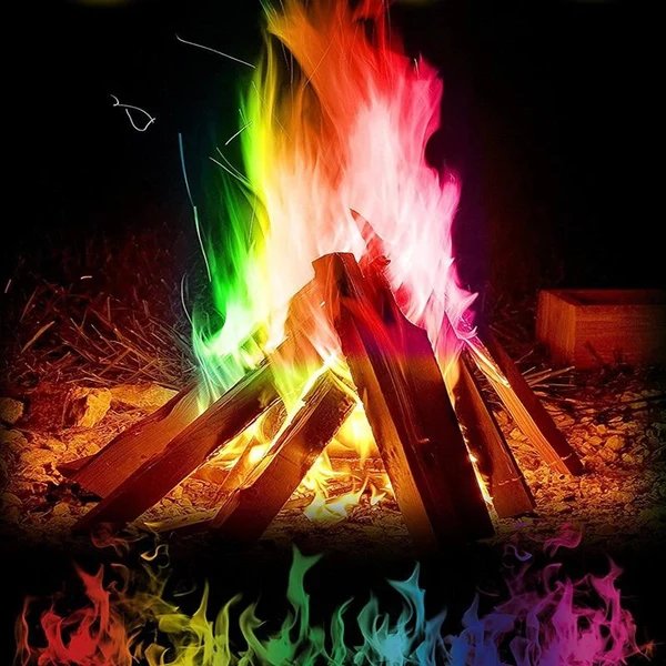 FireColor - Magisches farbenfrohes Feuerpulver
