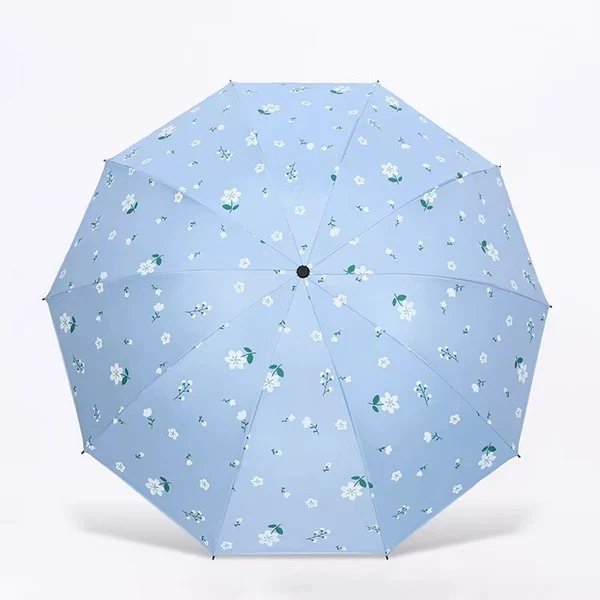 Damen Regenschirm mit floralem Design