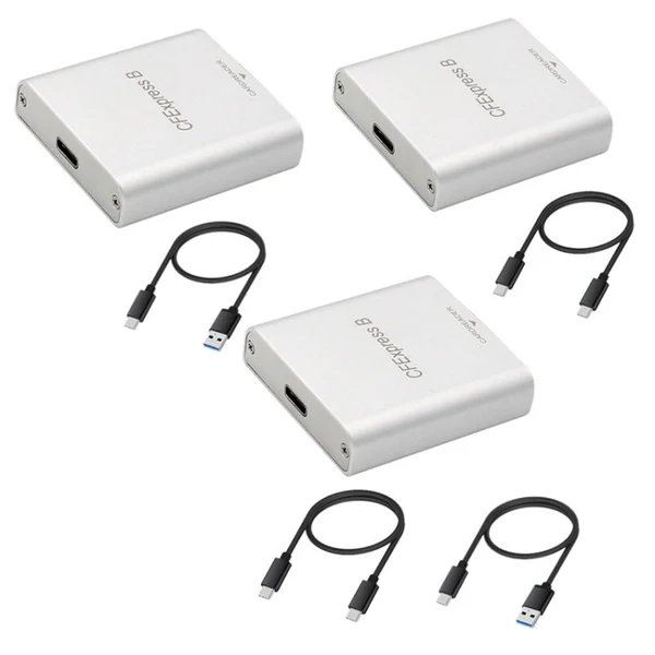 10G Hochgeschwindigkeits-USB3.2 Z6/Z7 1DX3 Verkabelung CFEXPRESS Kartenleser mit A-C-Leitung Hover Image