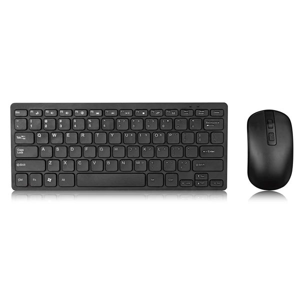 Drahtloses Mini-Tastatur- und optisches Maus-Set