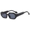 Damen modische Sonnenbrille im markanten, achtseitigen Design