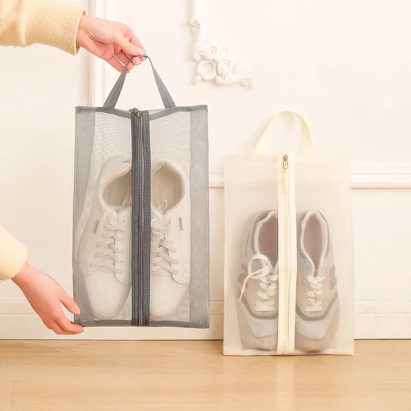 Atmungsaktive Schuhlagerungsbeutel
