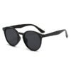 Damen Cat-Eye Sonnenbrille mit transparentem Rahmen