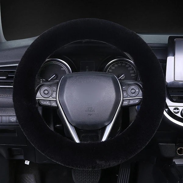 Universelle Plüsch-Auto-Lenkradabdeckung