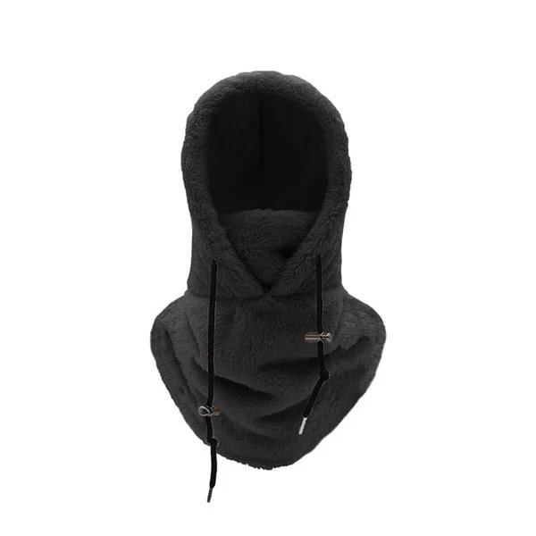 Ski-Maske mit Sherpa-Kapuze