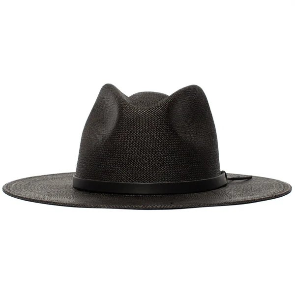 Sommerstrohhut Fedora-Schwarz Hover Image