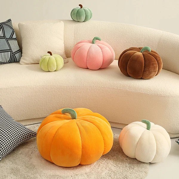 Fluffy Pumpkin Kissen