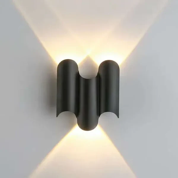 Moderne LED Wandleuchte - Minimalistische Innenbeleuchtung für Wohnräume, energiesparend und stilvoll
