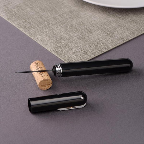 2-in-1 Luftdruckpumpe Weinflaschenöffner mit Folienmesser Hover Image
