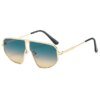 Damen auffällige Sonnenbrille im hexagonalen Design
