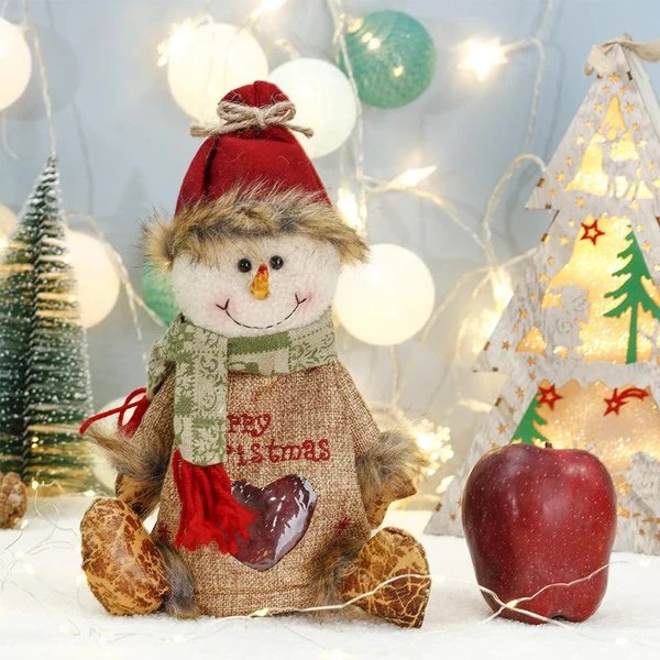 Weihnachtliche Geschenktüte / Heiligabend Apfelbeutel🎄 Hover Image