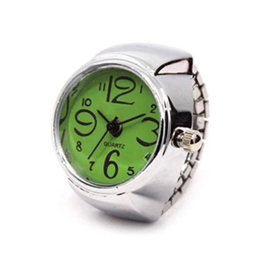Kreative Quarz Edelstahl Uhr Ring