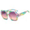 Damen elegante Sonnenbrille mit funkelndem Rahmen