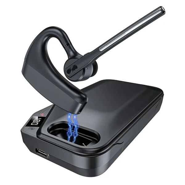 Orivo Bluetooth-Headset mit Geräuschunterdrückung und zwei Mikrofonen